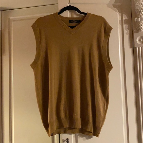 Brown Sleeveless Camel Sweater - Picture 1 of 1